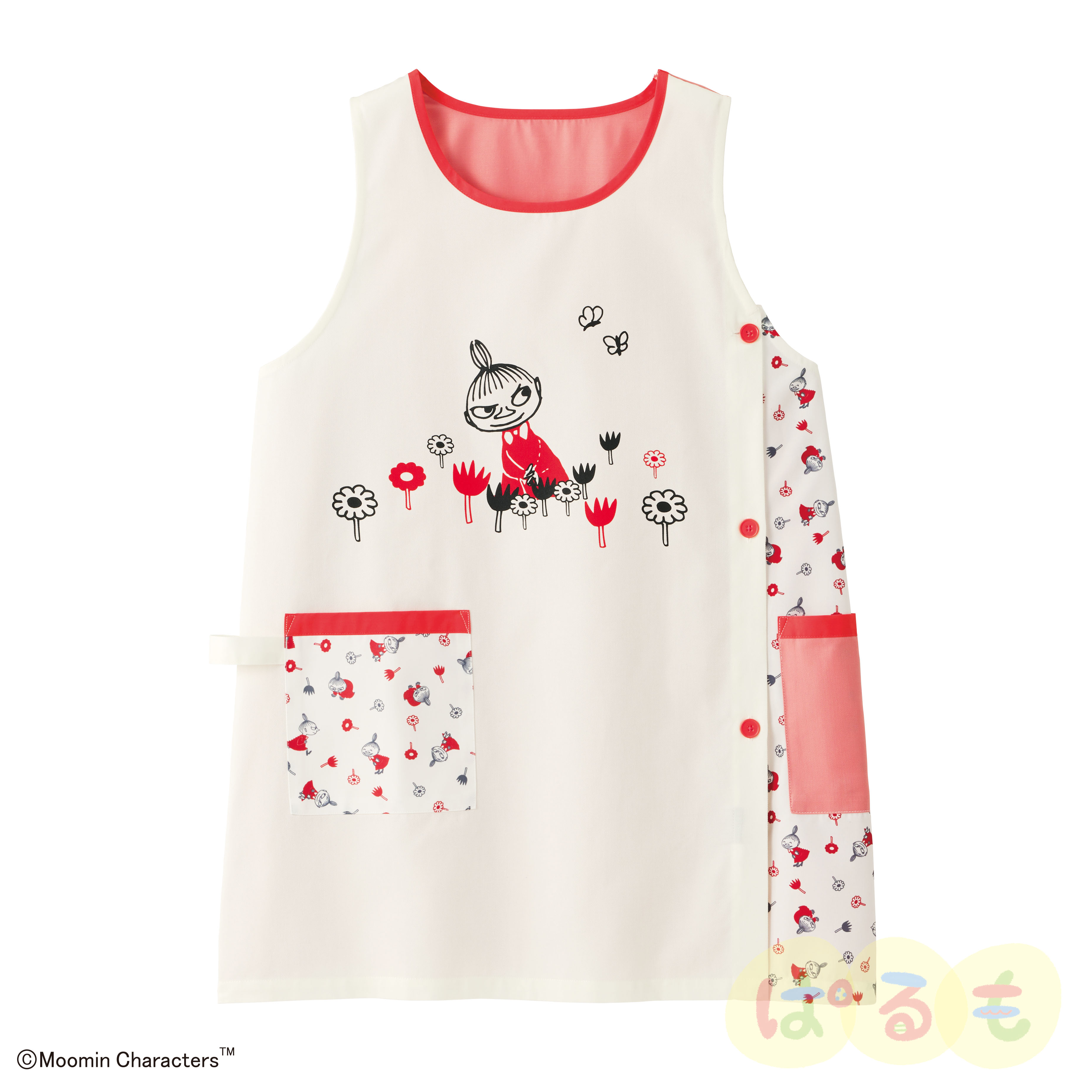 花とちょうちょエプロン（リトルミイ）
