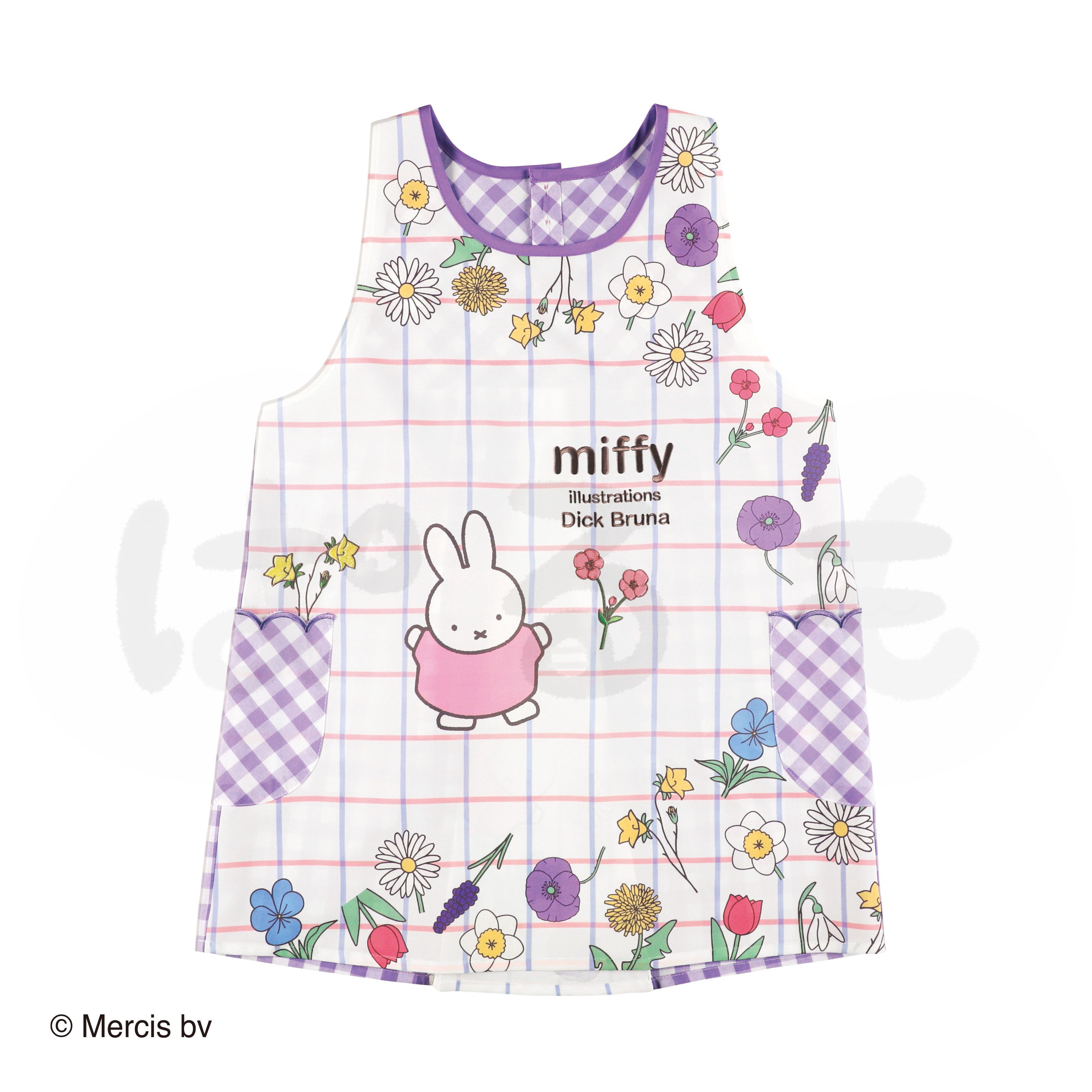 フラワーエプロン（ミッフィー）